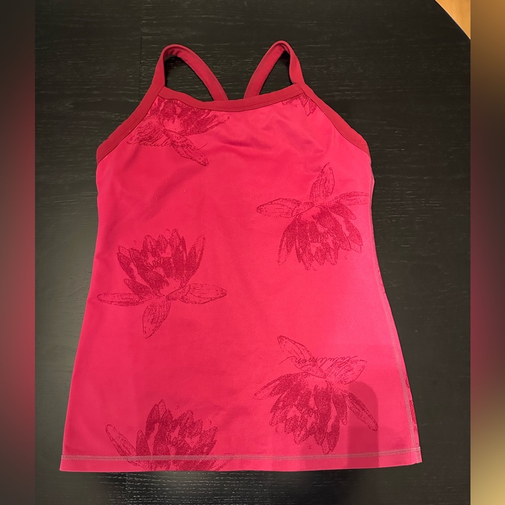 Lululemon Floral Tank Top